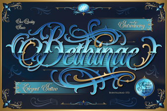 Bethinae Font: Elegant Design for Creative Projects