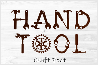 Hand Tool Font: Creative Design & Practical Use