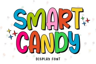 Smart Candy Font: Playful & Versatile Design Tool