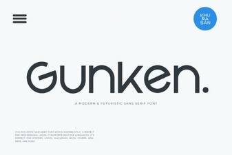 Gunken Font: Bold, Playful Design for Creative Projects